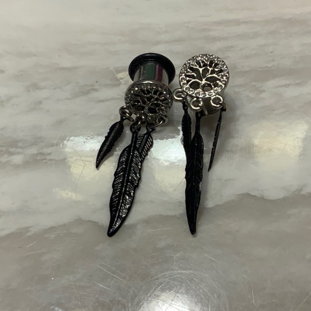0g Tree dream catcher gauges